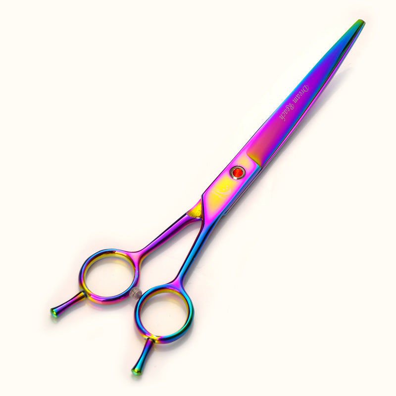 Pet grooming scissors kits