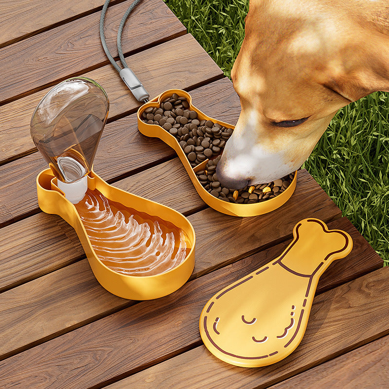 Travel Pet Water & Food Feeder