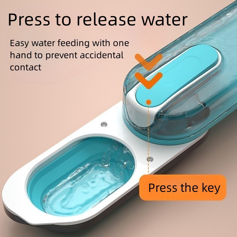 Foldable Pet Water Bottle for Dogs & Cats